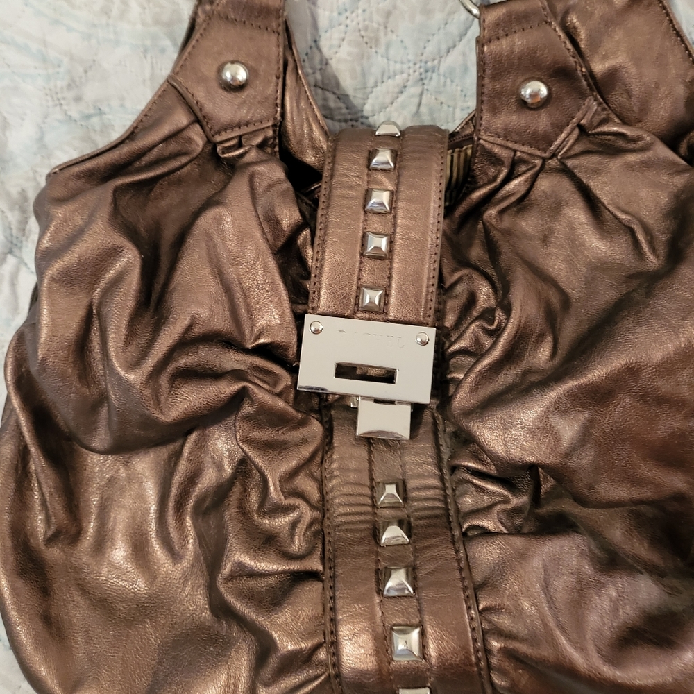 Metallic Rachel Hobo Bag